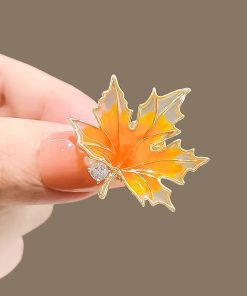 Versatile Coat Brooch Elegant Anti-Exposure Suit Accessory Pin 01